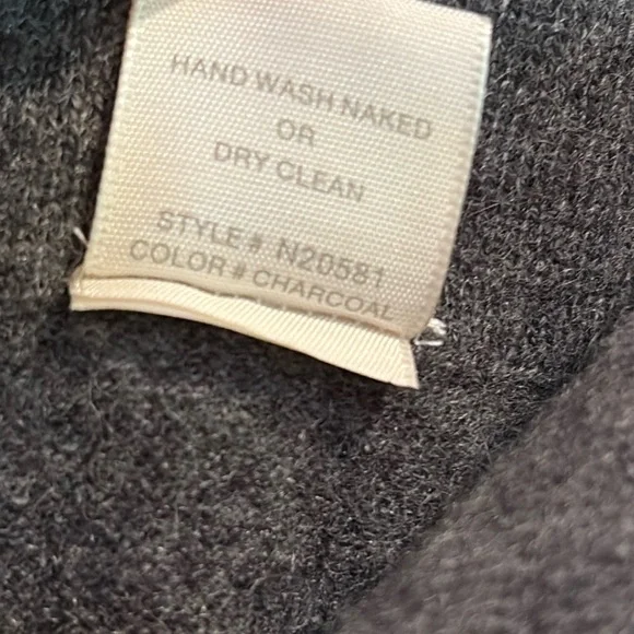 NakedCashmere Remington Cashmere Trousers in Charcoal Grey size Small